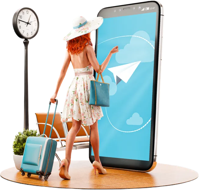 Travel and tourism app development company — booking platform for hotels, flights and tour packages