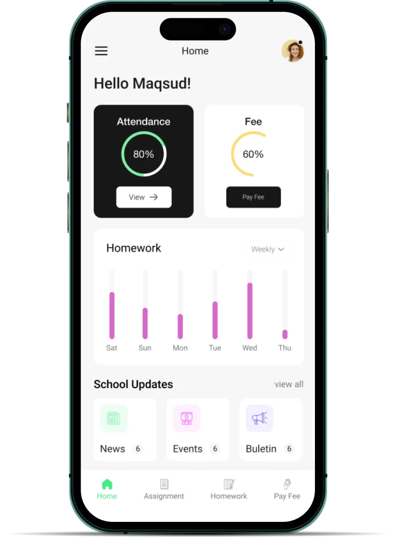 Learning Management System app