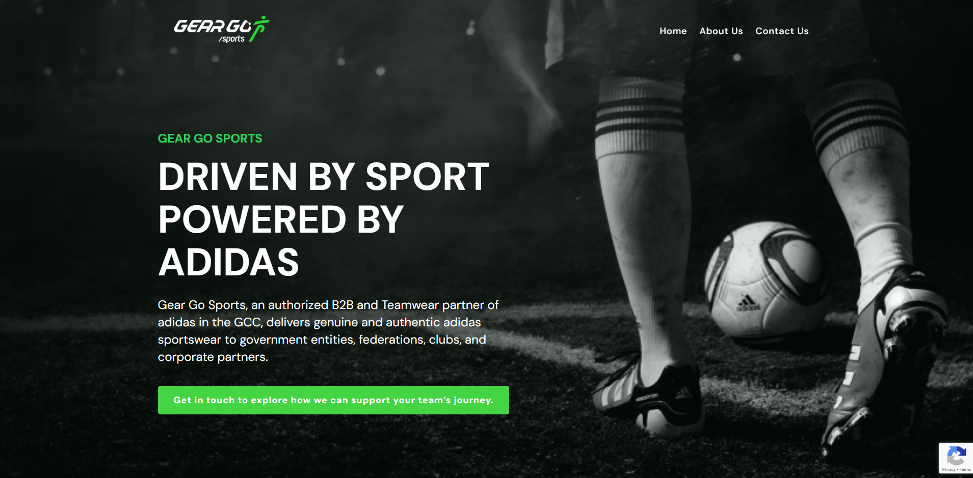 Gear Go Sports - Desktop View