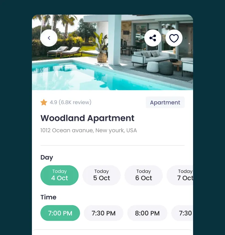 Appointment scheduling feature