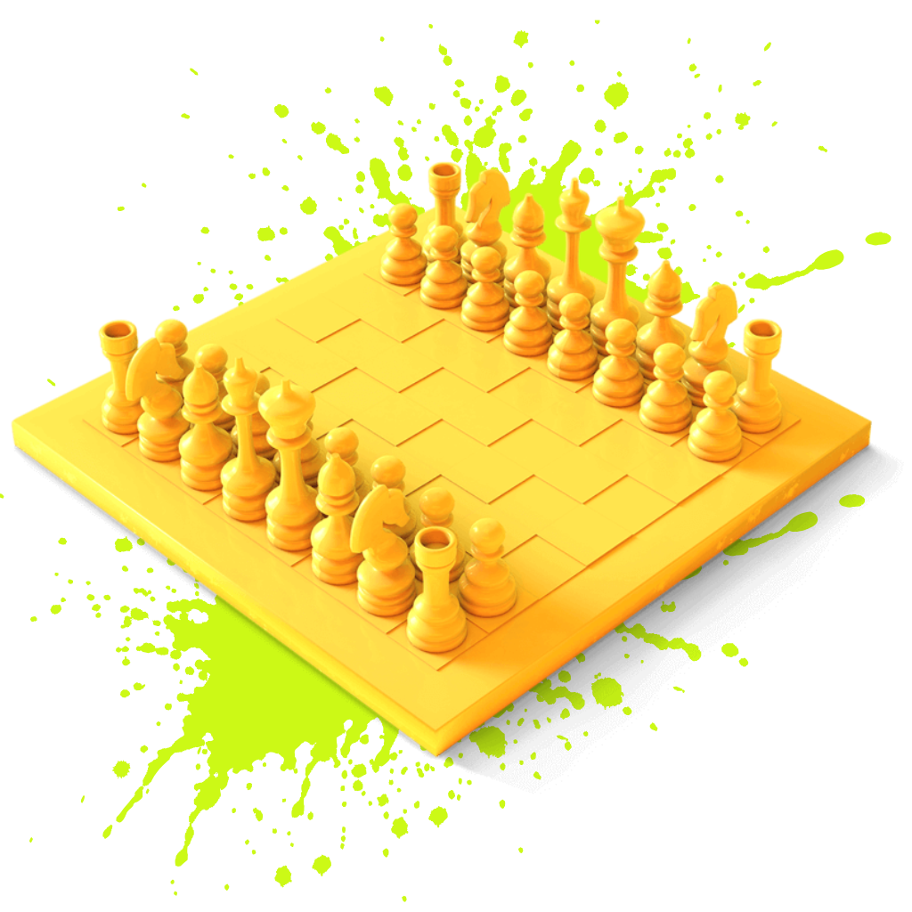 Lenawa Solutions strategic chess piece illustration representing digital strategy and business growth planning