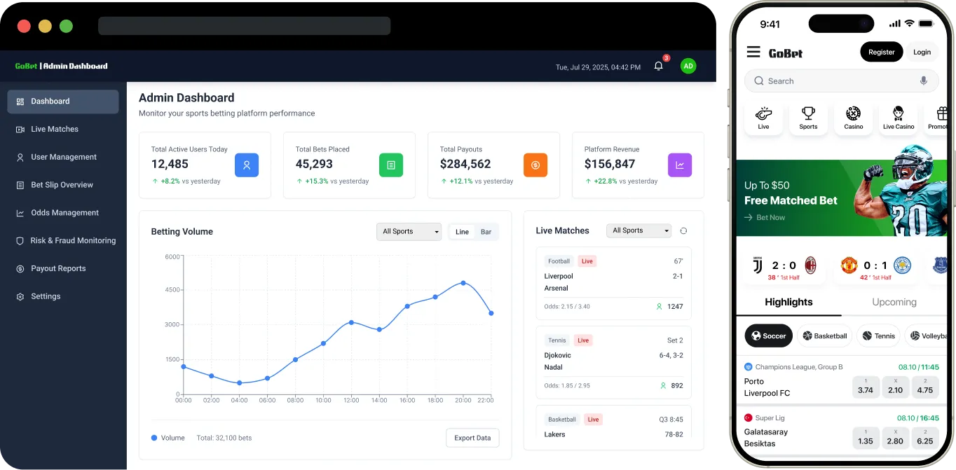 Fantasy sports app demo — live matches prize pools team selection and leaderboard interface