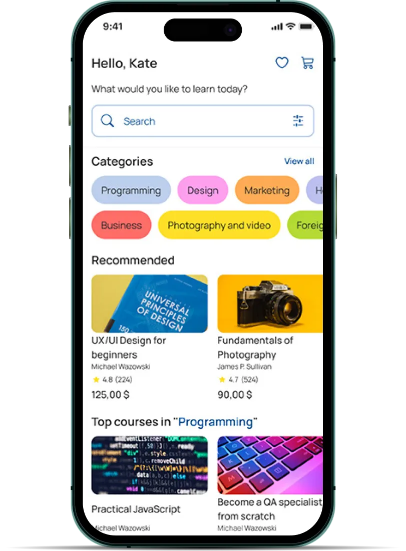 Virtual classroom app development