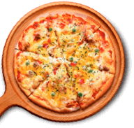 Pizza dish representing Zomato food delivery platform