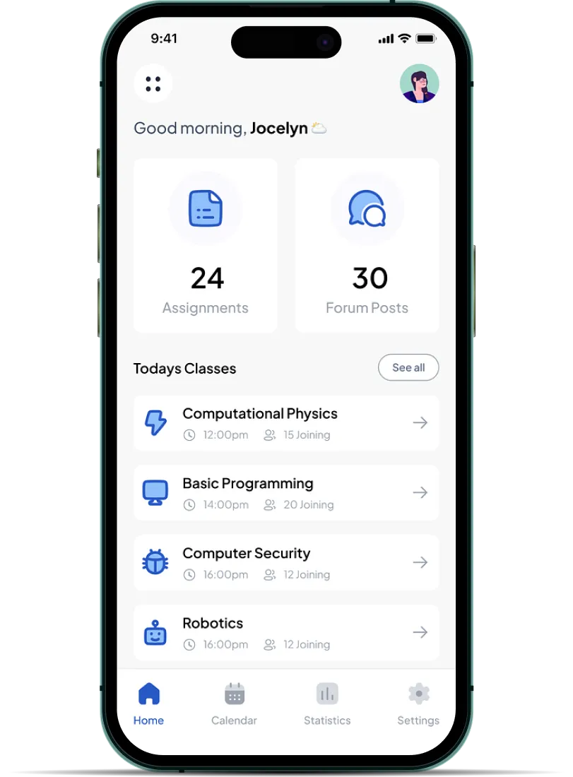 Student assessment and quiz app