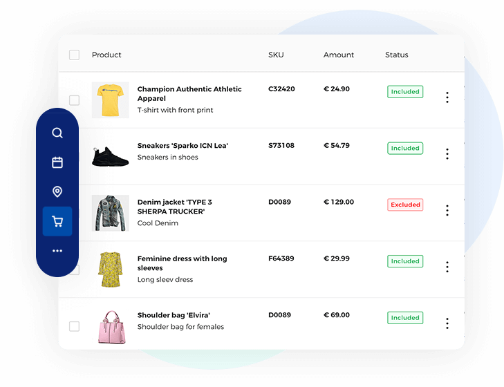 Easy-to-use vendor panel for ecommerce marketplace — order tracking and product management